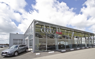 Réaménagement de la concession Espace Auto Audi à Blois